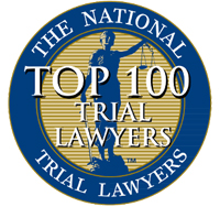 Top 100 trial lawyers logo